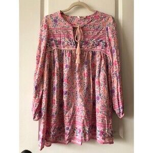 Goodnight Macaroon Pink Floral Babydoll top/dress